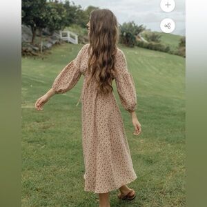 Port Augusta Blush Rose Floral Dress